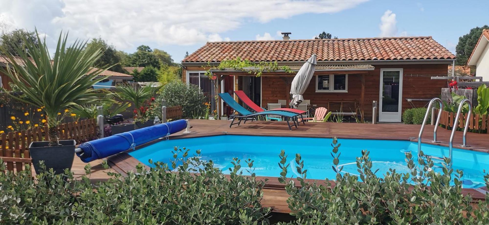Maison & Piscine Prives,Plages Ocean Et Lac A 10 Kms Linxe Extérieur photo