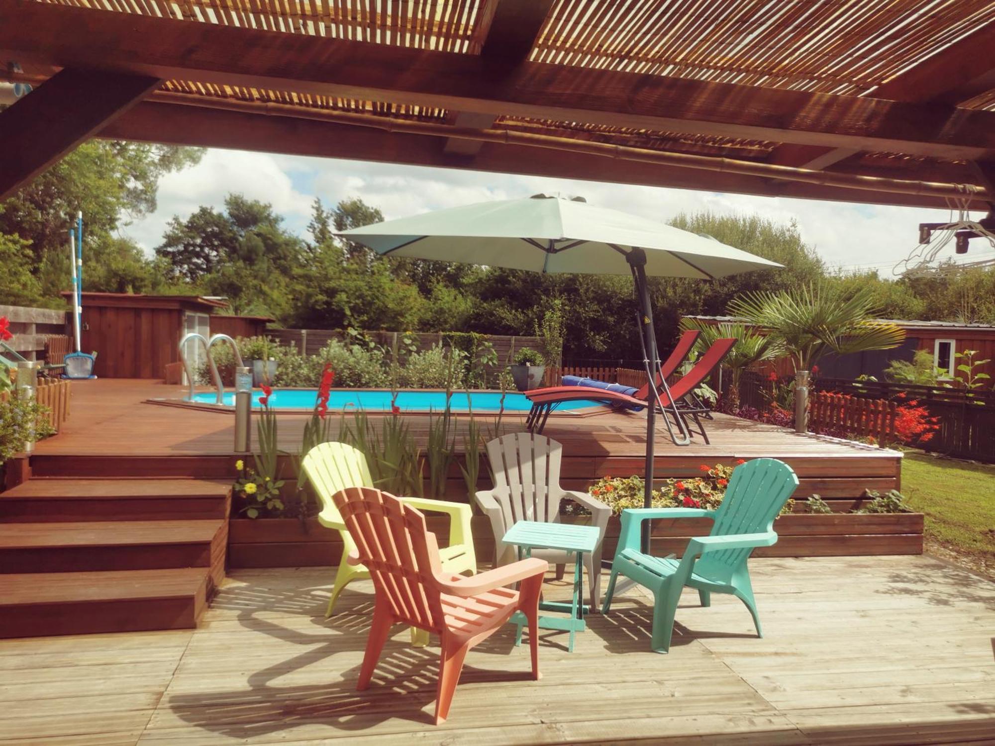 Maison & Piscine Prives,Plages Ocean Et Lac A 10 Kms Linxe Extérieur photo